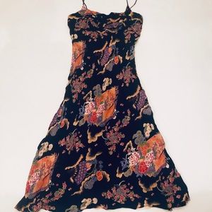 Beautiful Angie Floral Summer Midi Dress Size S